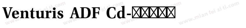 Venturis ADF Cd字体转换